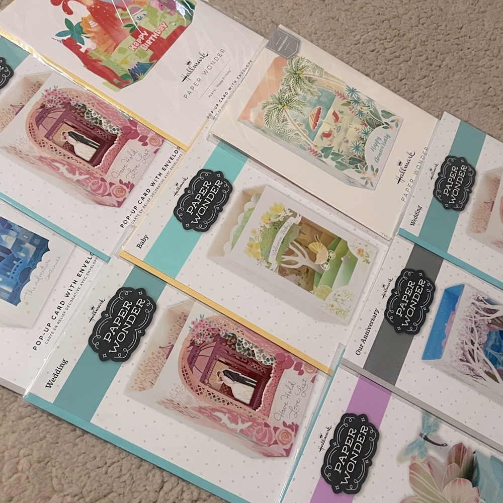 🤍New Hallmark Paper Wonder Pop-Up Card Bundle🤍 - Picture 7 of 11